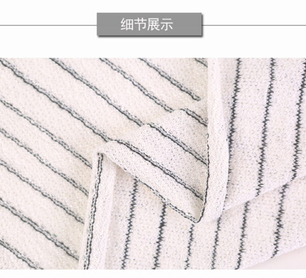 Polyester viscose with elastic coarse knit fabric jersey - Image 4