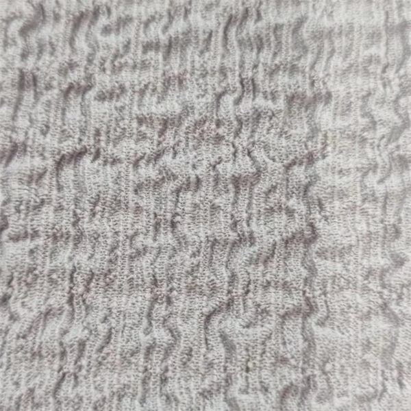 Elegant Jacquard Fabric: Polyester Spandex Knitted Crinkle jacquard fabric - Image 3