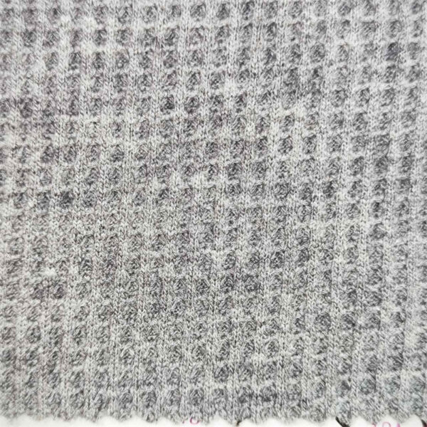 Faux Cashmere Coarse Knit Waffle Grid Double-Sided Knitted Fabric - The Perfect Blend of Warmth and Style! - Image 3